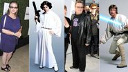 Carrie Fisher e Mark Hamill precisam emagrecer para novo 'Star Wars' - Getty Images/ Reprodução