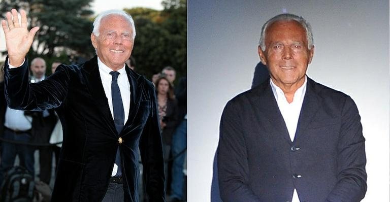 Giorgio Armani contou que já experimentou LSD no passado - Getty Images/Foto montagem