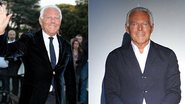 Giorgio Armani contou que já experimentou LSD no passado - Getty Images/Foto montagem