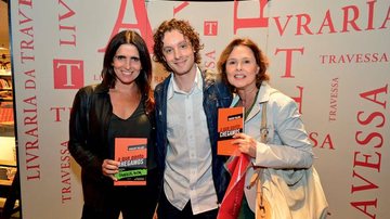 Malu Mader, Vicente Villari e Louise Cardoso. - André Muzell / AgNews