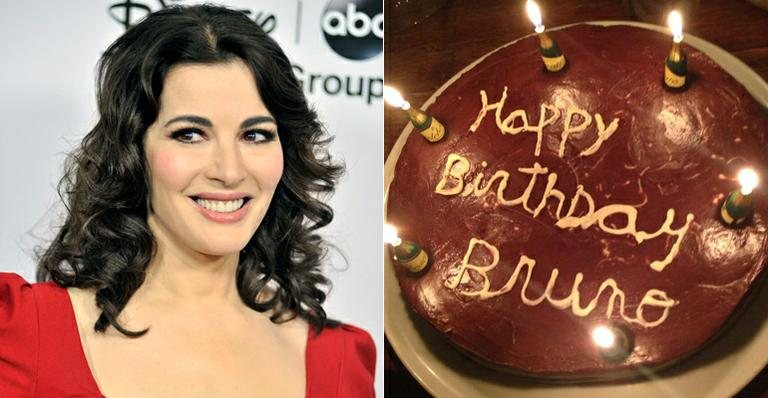 Nigella Lawson volta ao Twitter para mostrar bolo de aniversário do filho - Getty Images e Twitter/Reprodução