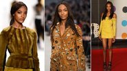 Jourdan Dunn foi cortada do desfile da Dior por ter os seios pequenos - Foto-montagem