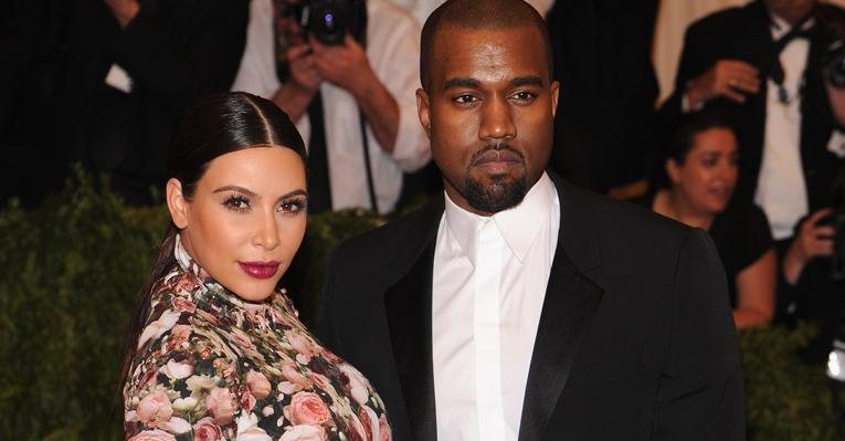 Kim Kardashian e Kanye West preferem resguardar a imagem de North - Getty Images