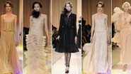 Desfile Armani Privé na Semana de Alta-Costura de Paris - Foto-montagem/ Getty Images