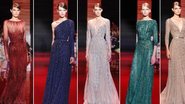 Desfile Elie Saab na Semana de Alta-Costura de Paris - Foto-montagem/ Getty Images