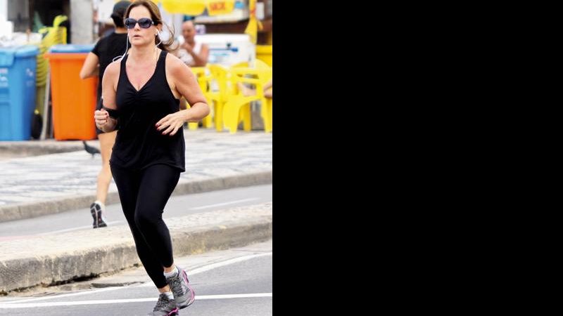 Renata Ceribelli em dia de running. - Agnews