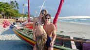 Yasmin Brunet e Evandro Soldati. - -