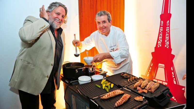 Roberto Ravioli e Laurent Suaudeau. - João Passos/Brasil FotoPress