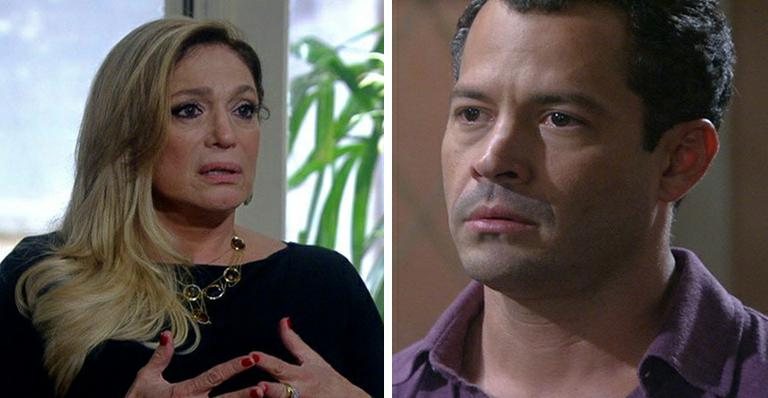 Pilar tenta comprar Bruno em troca da guarda de Paulinha - Divulgação/TV Globo