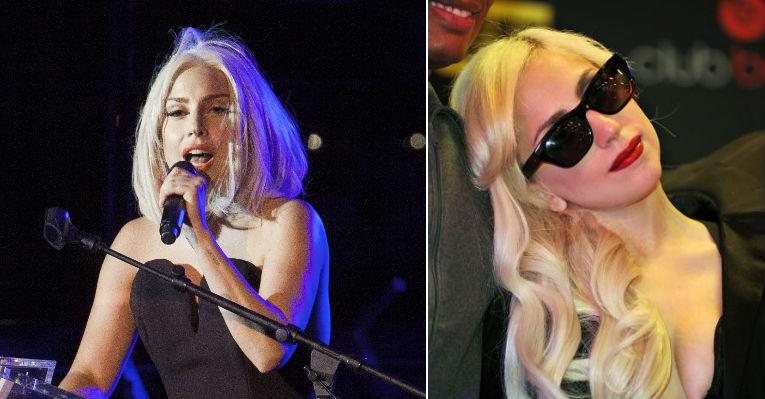 Lady Gaga pode ter feito plástica no nariz. Confira! - Foto-montagem