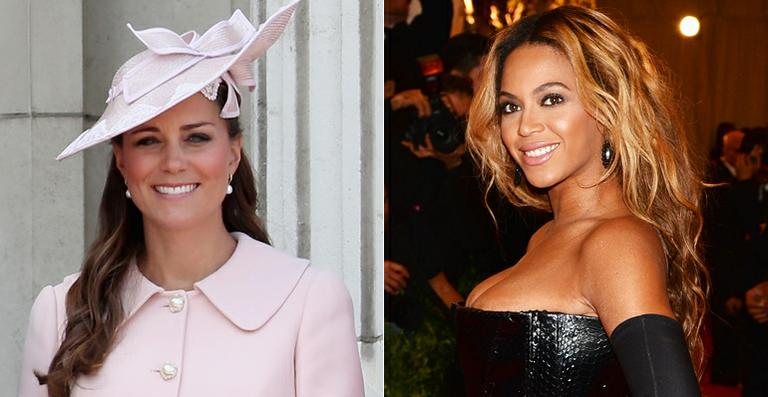 Kate Middleton e Beyoncé - Getty Images