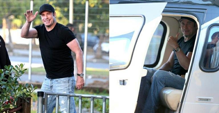 John Travolta no Rio de Janeiro - Andre Freitas/ AgNews