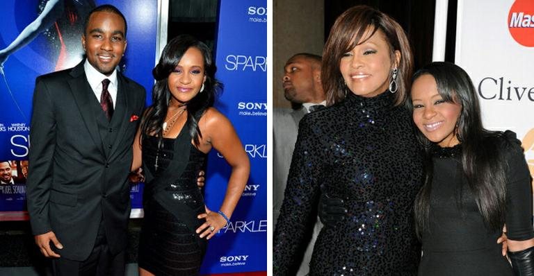 Bobbi Kristina, filha de Whitney Houston, ficou noiva do meio-irmão, Nick Gordon - Getty Images