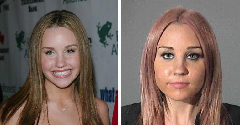 Amanda Bynes engordou e pintou os cabelos - Foto-montagem