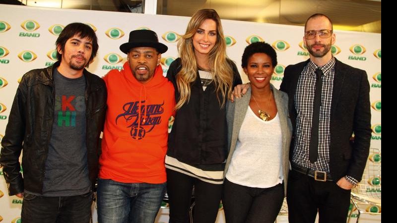 China, Thaíde, Mariana Weickert, Rita Batista e Cazé Peçanha. - Thiago Duran/AgNews