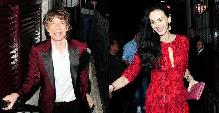 Mick Jagger festeja seus 70 anos com a namorada, L'Wren Scott - The Grosby Group