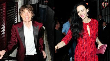 Mick Jagger festeja seus 70 anos com a namorada, L'Wren Scott - The Grosby Group