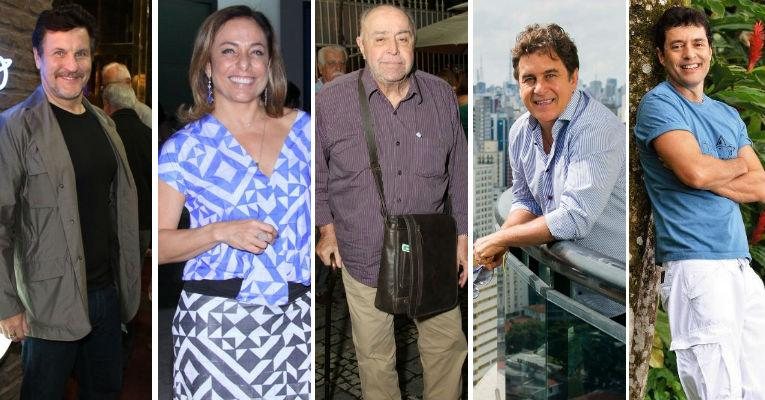 Famosos falam sobre Sebastião Vasconcelos - Foto-montagem