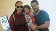 Luciana Mello e Ike Levy com a filha, Nina - Arquivo CARAS