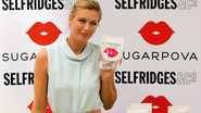 Maria Sharapova lança grife de doces em Londres. - Reuters