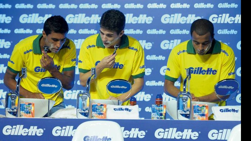 Paulinho, Oscar e Lucas. - Francisco Cepeda/Agnews