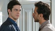 Félix (Mateus Solano) e Jacques (Júlio Rocha) em 'Amor à Vida' - Reprodução / TV Globo