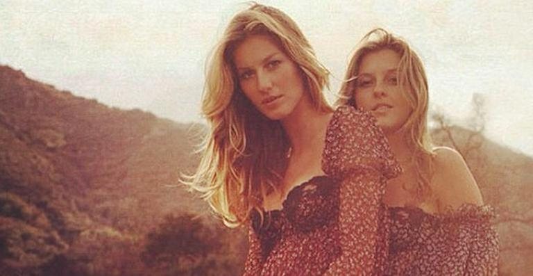 Gisele e Patrícia Bündchen - Reprodução