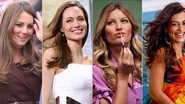 Descubra os segredos de beleza de famosas como Angelina Jolie e Gisele Bündchen - Fotomontagem