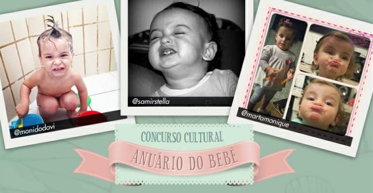 Ana Clara, Davi e Valentina são os vencedores do concurso cultural Anuário do Bebê - Reprodução