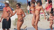 ronaldo curte praia em Ibiza com Paula Morais e as filhas - Grosby Group