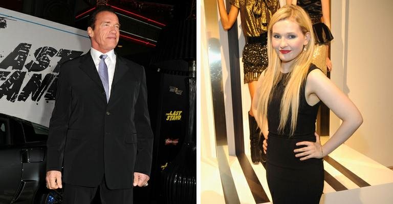 Abigail Breslin e Arnold Schwarzenegger - Getty Images