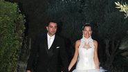 Xavi Hernández e Nuria Cunillera trocam alianças na Catalunha. - Look Press Agency Code Rosmi