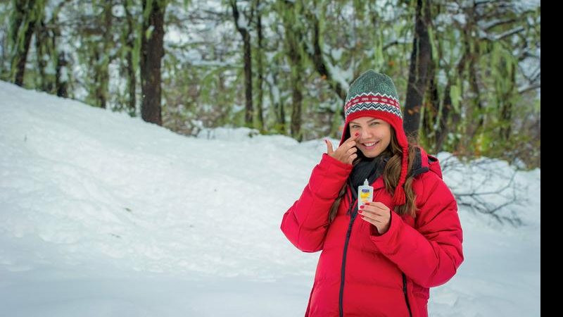 Louise D’ Tuani tem aproveitado as férias em Chillán para se cuidar mais. - Martin Gurfein