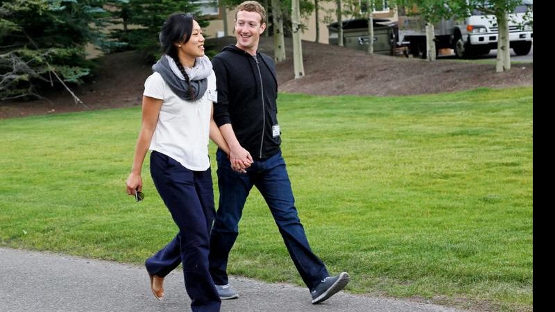 Zuckerberg e Priscilla - Rick Wilking / Reuters