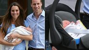 Kate Middleton, príncipe William e príncipe George - Getty Images