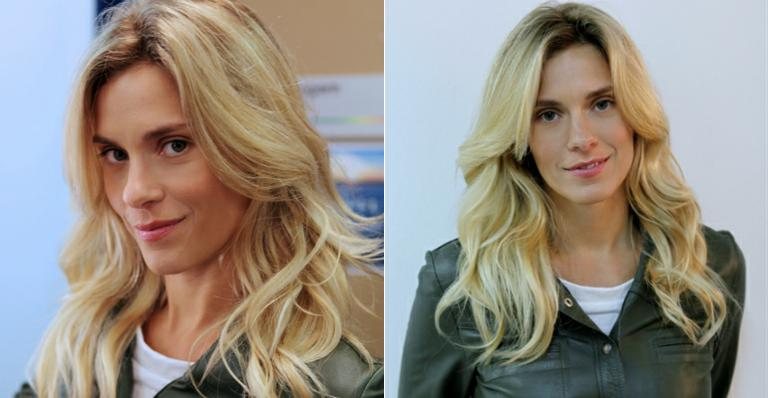 Carolina Dieckmann aderiu ao look platinado - Divulgação