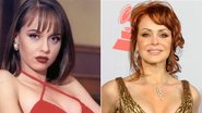 Gaby Spanic na época de A Usurpadora e atualmente - Reprodução e Getty Images