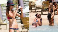 Alessandra Ambrosio curte férias com a família em Porto de Galinhas - AKM-GSI BRASil / Splash News