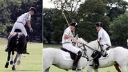 Príncipe William joga polo com o irmão Harry - Getty Images