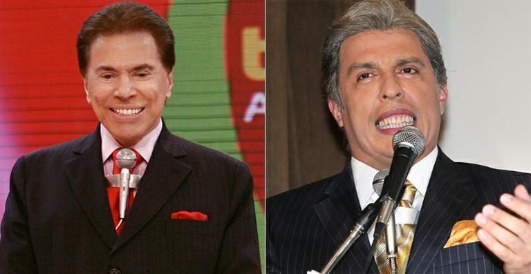 Silvio Santos e Ceará, do 'Pânico na TV' - Arquivo