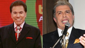 Silvio Santos e Ceará, do 'Pânico na TV' - Arquivo