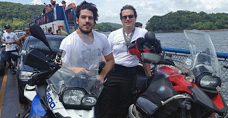 Após o fim de 'Sangue Bom', Marco Pigossi planeja viagem de moto com o pai para a Argentina - Divulgação/TV Globo