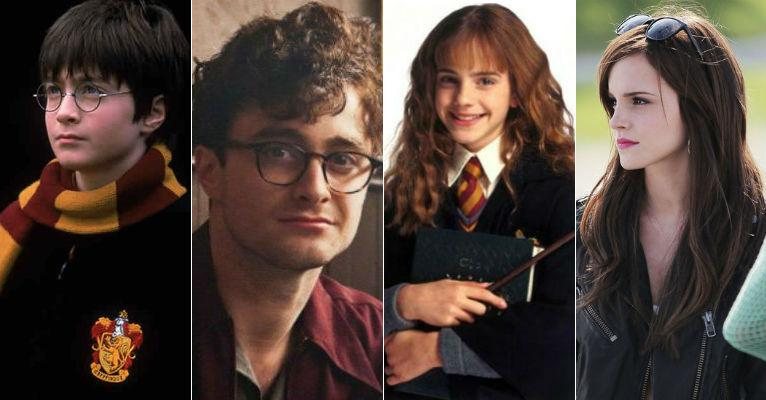 Os atores de Harry Potter mudaram muito desde o primeiro filme da saga - Divulgação