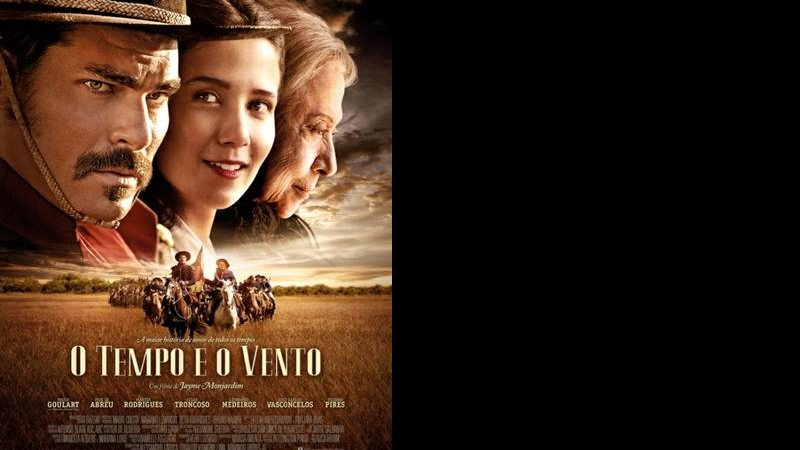 Cartaz do filme 'O Tempo e o Vento' - Divulgação