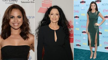 Monica Raymund, Sonia Braga e Selena Gomez disputavam o prêmio de melhor atriz - Foto-montagem