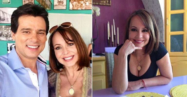 Gabriela Spanic vai ao Domingo Legal - Foto-montagem