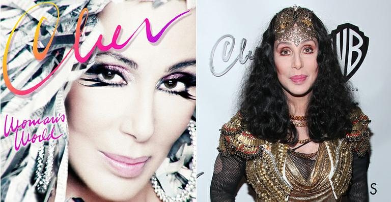 Cher lança o clipe Woman's World - Reprodução e Getty Images