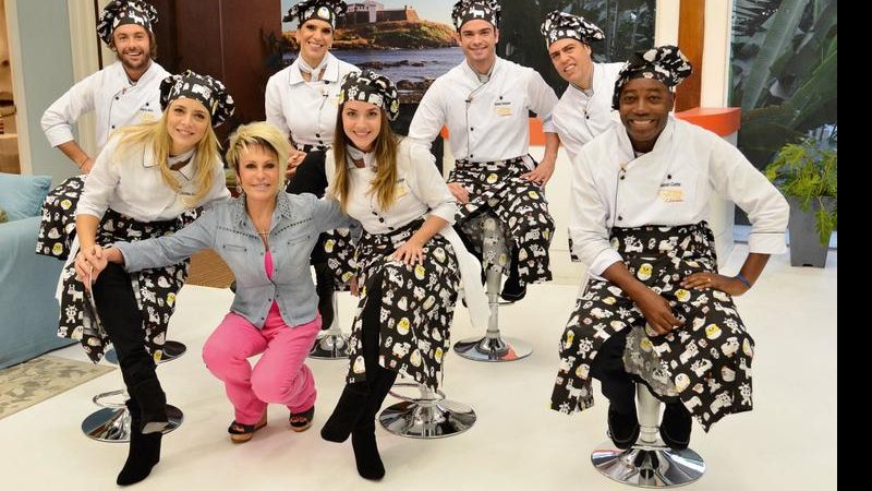 Kayky Brito, Christine Fernandes, Virna, Monique Alfradique, Sidney Sampaio, Anderson Müller, Nando Cunha e Ana Maria Braga. - TV GLOBO / Raphael Dias