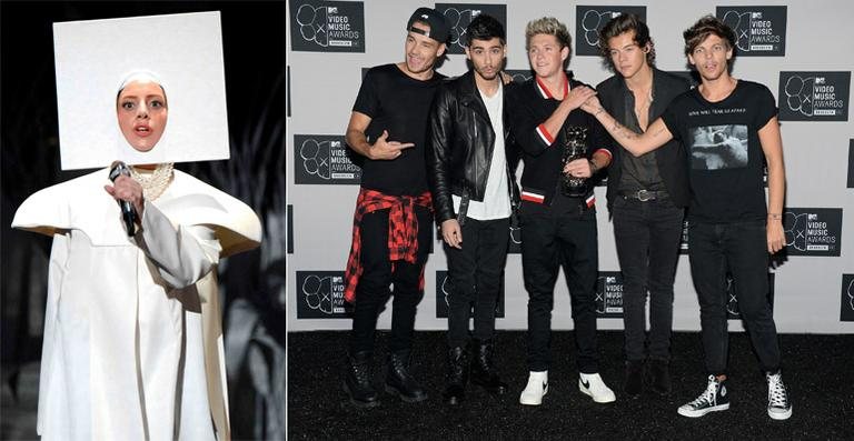 Lady Gaga conforta One Direction após vaias - GettyImages