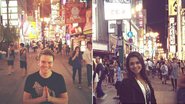 Michel Teló e Thais Fersoza se divertem no Japão - Reprodução / Instagram